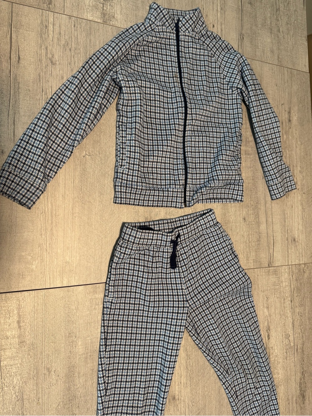 The Houndstooth Jacquard Jacket & Jogger-Janie and Jack